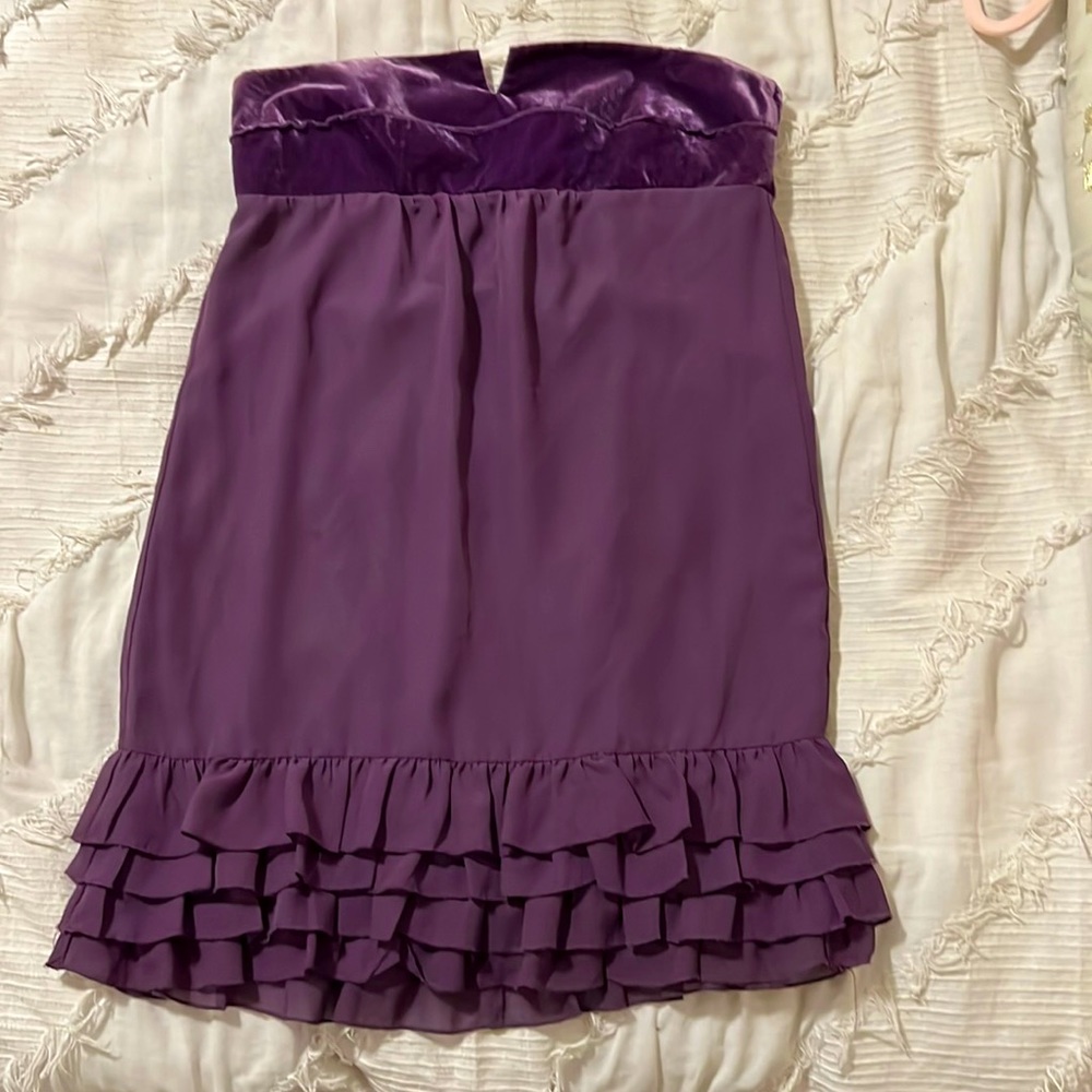 Purple dress